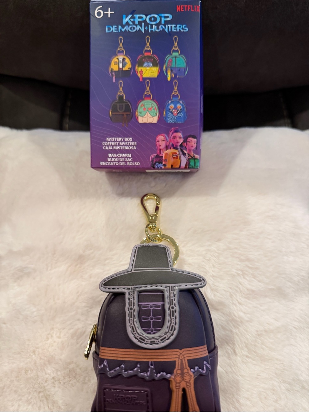 Loungefly K-Pop Demon Hunters Backpack Charm Saja